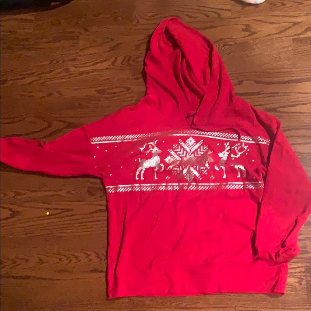 Lightweight cotton Christmas hoodie